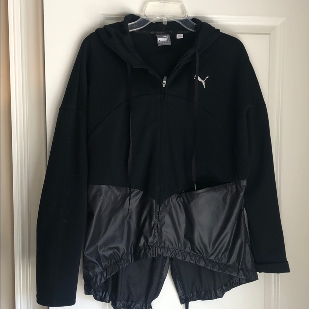 Puma zip up sweatshirt